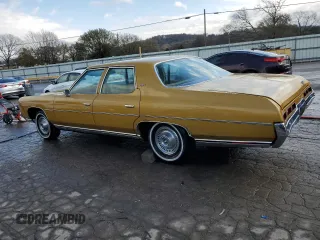 1971 Chevrolet Impala с VIN 1646911161106, выставлен на аукционе Copart как лот 80733654 с пробегом 53 185 миль миль и Списание • Salvage title. История ставок и продаж доступна на DreamBid. Изображение 2.