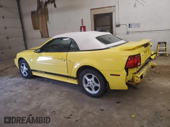 2003 Ford Mustang Deluxe with VIN 1FAFP44473F398549, listed as a Copart auction lot 56190165 with 135,386 mi miles and Salvage title. Bid and sale history available at DreamBid. Image 2.