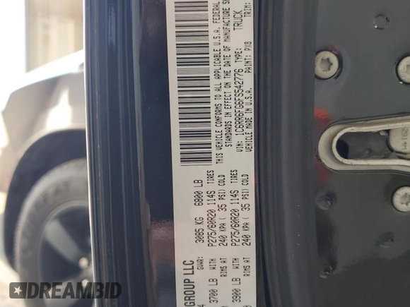 2015 Ram 1500 Express with VIN 1C6RR6FG6FS542776, listed as a Copart auction lot 52491665 with 156,705 mi miles and Clean title. Bid and sale history available at DreamBid. Image 12.