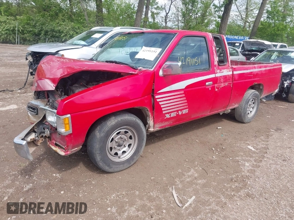 1995 Nissan Frontier XE with VIN 1N6HD16S9SC370867, listed as a IAAI auction lot 42191151 with 204,378 mi miles and . Bid and sale history available at DreamBid. Image 2.
