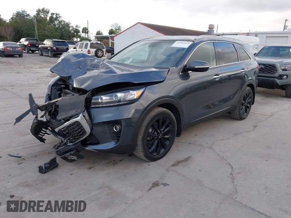 2020 Kia Sorento EX V6 with VIN 5XYPH4A52LG707253, listed as a IAAI auction lot 41201693 with 72,154 mi miles. Bid and sale history available at carsss.com. Image 17.