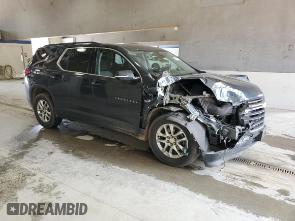 2020 Chevrolet Traverse LT Cloth with VIN 1GNERGKW7LJ324204, listed as a Copart auction lot 59526775 with 125,373 mi miles and Salvage title. Bid and sale history available at DreamBid. Image 4.