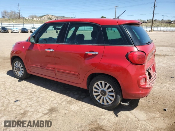 2014 FIAT 500L Easy with VIN ZFBCFABHXEZ023859, listed as a Copart auction lot 51798105 with 152,309 mi miles and Salvage Title. Bid and sale history available at carsss.com. Image 2.