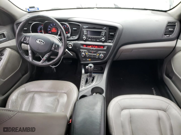 2011 Kia Optima EX with VIN KNAGN4A74B5152840, listed as a Copart auction lot 83638104 with 120,654 mi miles and Salvage Title. Bid and sale history available at carsss.com. Image 8.