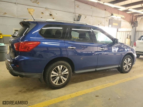 2017 Nissan Pathfinder SL with VIN 5N1DR2MM1HC626579, listed as a Copart auction lot 82486564 with NaN miles and Clean Title. Bid and sale history available at carsss.com. Image 3.