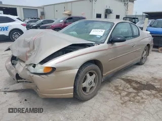 2004 Chevrolet Monte Carlo LS with VIN 2G1WW12E149223319, listed as a IAAI auction lot 42167470 with 187,825 mi miles and . Bid and sale history available at DreamBid. Image 17.