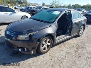 2014 Chevrolet Cruze 1LT with VIN 1G1PD5SB5E7167394, listed as a IAAI auction lot 41795007 with 1 mi miles. Bid and sale history available at carsss.com. Image 2.