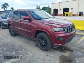 2017 Jeep Grand Cherokee Laredo with VIN 1C4RJFAG3HC701869, listed as a IAAI auction lot 42720101 with 67,311 mi miles and . Bid and sale history available at DreamBid. Image 1.