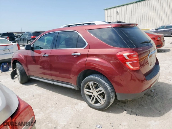 2016 Chevrolet Equinox LTZ with VIN 2GNALDEK1G6317100, listed as a Copart auction lot 52687065 with 99,102 mi miles and Salvage Title. Bid and sale history available at carsss.com. Image 2.