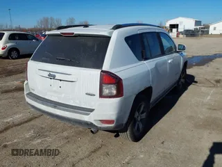 2016 Jeep Compass High Altitude Edition with VIN 1C4NJCEA8GD676091, listed as a IAAI auction lot 41447387 with 120,881 mi miles. Bid and sale history available at carsss.com. Image 4.