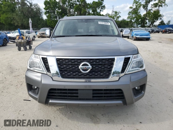 2019 Nissan Armada SL with VIN JN8AY2ND1K9091027, listed as a Copart auction lot 51416625 with 137,753 mi miles and Non Repairable. Bid and sale history available at carsss.com. Image 5.
