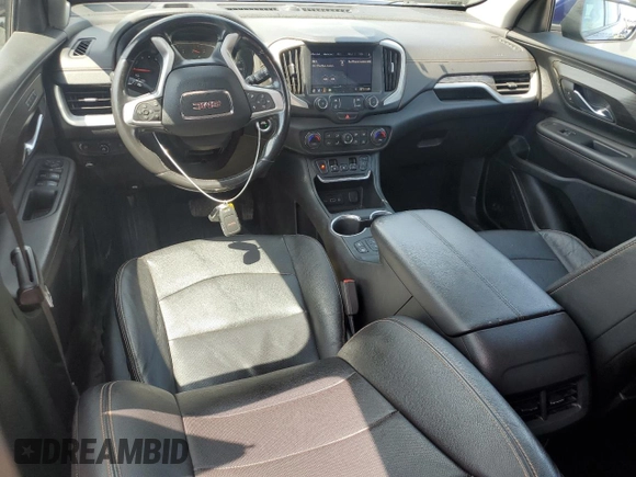 2020 GMC Terrain SLT with VIN 3GKALVEV0LL308813, listed as a Copart auction lot 58926985 with 77,826 mi miles and Salvage title. Bid and sale history available at DreamBid. Image 8.