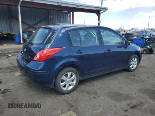 2008 Nissan Versa 1.8 S with VIN 3N1BC13E08L460256, listed as a Copart auction lot 53116335 with 163,223 mi miles and Salvage Title. Bid and sale history available at carsss.com. Image 3.