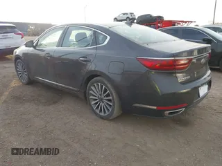 2017 Kia Cadenza Premium with VIN KNALB4J17H5072492, listed as a IAAI auction lot 40730978 with 83,555 mi miles. Bid and sale history available at carsss.com. Image 3.