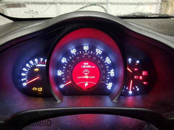 2012 Kia Sportage EX with VIN KNDPCCA28C7246734, listed as a Copart auction lot 57668255 with 128,258 mi miles and Clean title. Bid and sale history available at DreamBid. Image 9.