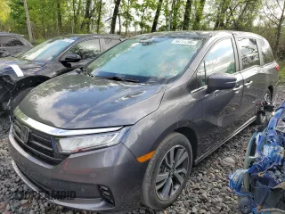 2023 Honda Odyssey Touring with VIN 5FNRL6H84PB019285, listed as a Copart auction lot 56254205 with 29,053 mi miles and Salvage Title. Bid and sale history available at DreamBid. Image 1.