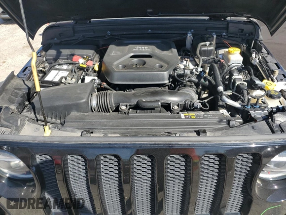 2020 Jeep Wrangler Unlimited Willys z VIN 1C4HJXDN0LW237426, wystawiony jako Copart lot #47174005 z przebiegiem 54 109 mil mil oraz Szkoda całkowita • Salvage title. Historia ofert i sprzedaży dostępna na DreamBid. Obrazek 12.