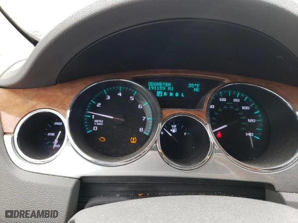 2009 Buick Enclave CXL with VIN 5GAEV23D49J122046, listed as a Copart auction lot 46522955 with 191,159 mi miles and Clean Title. Bid and sale history available at carsss.com. Image 9.