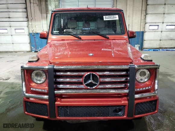 2016 Mercedes-Benz G-Class G 550 with VIN WDCYC3KF6GX250321, listed as a Copart auction lot 84498584 with 0 mi miles and Clean Title. Bid and sale history available at carsss.com. Image 5.