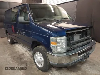 2011 Ford Econoline Cargo Commercial with VIN 1FTNE1EW0BDA89204, listed as a IAAI auction lot 41486132 with 34,930 mi miles and . Bid and sale history available at carsss.com. Image 1.