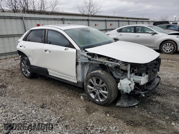 2021 Mazda CX-30 Preferred with VIN 3MVDMBCLXMM300024, listed as a Copart auction lot 47819555 with 109,622 mi miles and Salvage Title. Bid and sale history available at carsss.com. Image 4.
