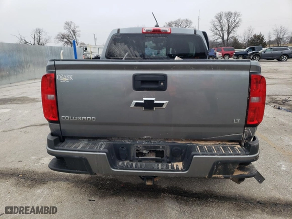 2018 Chevrolet Colorado 4WD LT with VIN 1GCPTCE19J1159359, listed as a Copart auction lot 43334765 with 123,449 mi miles and Salvage Title. Bid and sale history available at carsss.com. Image 6.