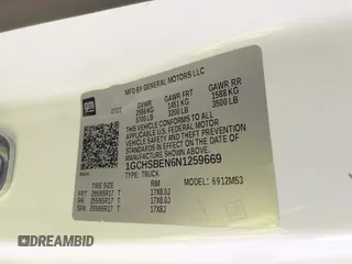 2022 Chevrolet Colorado 2WD Work Truck z VIN 1GCHSBEN6N1259669, wystawiony jako IAAI lot #41213811 z przebiegiem 49 353 mil mil oraz . Historia ofert i sprzedaży dostępna na DreamBid. Obrazek 9.