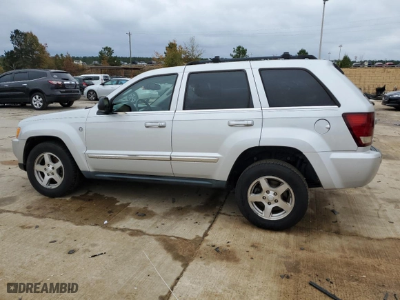 2007 Jeep Grand Cherokee Limited with VIN 1J8HR58247C701881, listed as a Copart auction lot 82380254 with 186,379 mi miles and Clean Title. Bid and sale history available at carsss.com. Image 2.