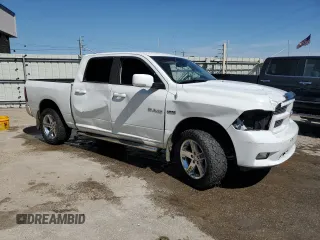 2010 Dodge 1500 SLT with VIN 1D7RV1CT0AS206922, listed as a Copart auction lot 53060375 with Not Provided miles and Salvage Title. Bid and sale history available at DreamBid. Image 4.