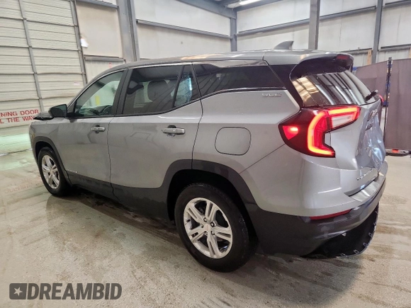 2024 GMC Terrain SLE with VIN 3GKALMEG7RL351369, listed as a Copart auction lot 62807505 with 17,645 mi miles and Clean title. Bid and sale history available at DreamBid. Image 2.