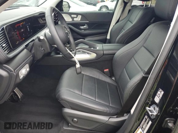 2024 Mercedes-Benz GLS 450 with VIN 4JGFF5KEXRB145672, listed as a Copart auction lot 46038015 with 15,864 mi miles and Salvage Title. Bid and sale history available at DreamBid. Image 7.