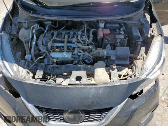 2020 Nissan Versa S with VIN 3N1CN8DV0LL864401, listed as a Copart auction lot 59968525 with 56,578 mi miles and Salvage title. Bid and sale history available at DreamBid. Image 11.