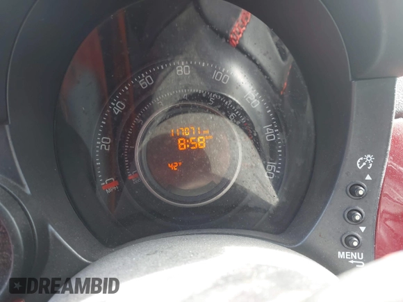 2013 FIAT 500 Abarth with VIN 3C3CFFFH5DT743455, listed as a IAAI auction lot 41995142 with 117,071 mi miles and . Bid and sale history available at DreamBid. Image 7.