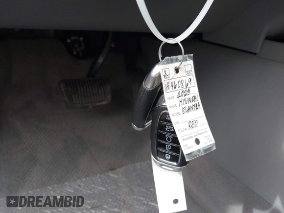 2023 Hyundai Elantra SEL with VIN KMHLM4AG5PU460869, listed as a IAAI auction lot 41909542 with 27,813 mi miles and . Bid and sale history available at DreamBid. Image 11.
