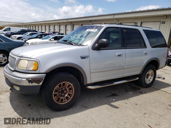 2000 Ford Expedition XLT with VIN 1FMRU1660YLB50757, listed as a Copart auction lot 60379794 with Not Provided miles and Non Repairable. Bid and sale history available at DreamBid. Image 1.