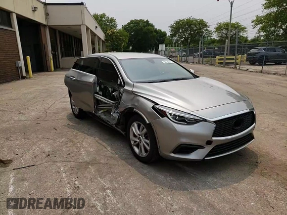 2017 Infiniti QX30 Sport with VIN SJKCH5CP4HA032478, listed as a Copart auction lot 56130273 with 69,415 mi miles. Bid and sale history available at carsss.com. Image 11.