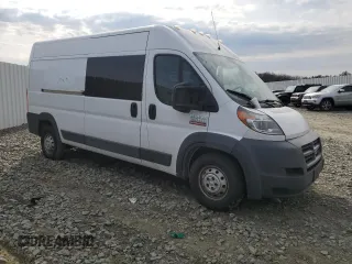 2017 Ram ProMaster Cargo with VIN 3C6TRVDG5HE549193, listed as a Copart auction lot 47240215 with 164,946 mi miles and Salvage Title. Bid and sale history available at carsss.com. Image 4.