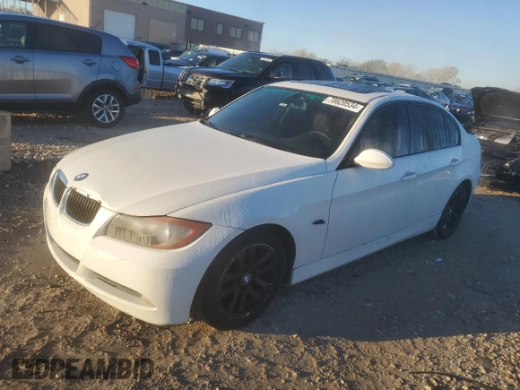2006 BMW 3 Series 325i with VIN WBAVB13586KX43481, listed as a Copart auction lot 78620534 with 207,036 mi miles and Salvage title. Bid and sale history available at DreamBid. Image 1.
