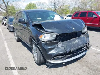 2014 Dodge Durango SXT z VIN 1C4RDJAG9EC532818, wystawiony jako IAAI lot #42095475 z przebiegiem 115 824 mil mil oraz . Historia ofert i sprzedaży dostępna na DreamBid. Obrazek 1.