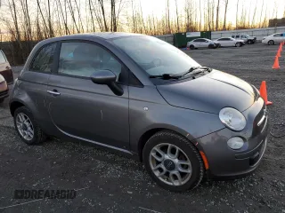 2012 FIAT 500 Pop z VIN 3C3CFFAR4CT277533, wystawiony jako Copart lot #44550025 z przebiegiem 122 086 mil mil oraz Szkody całkowita. Historia ofert i sprzedaży dostępna na DreamBid. Obrazek 4.