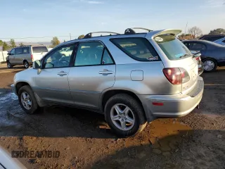 1999 Lexus RX 300 Luxury SUV with VIN JT6HF10U1X0077987, listed as a Copart auction lot 85340324 with 126,686 mi miles and Salvage Title. Bid and sale history available at carsss.com. Image 2.
