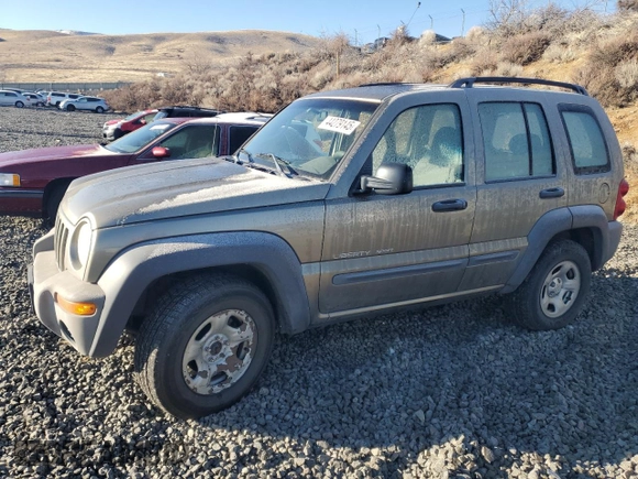 2003 Jeep Liberty Sport with VIN 1J4GL48K53W641210, listed as a Copart auction lot 44279145 with 215,498 mi miles and Clean Title. Bid and sale history available at carsss.com. Image 1.