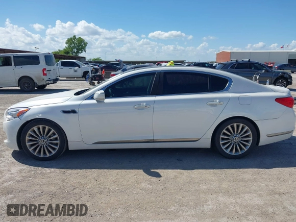 2015 Kia K900 Luxury with VIN KNALW4D49F6019018, listed as a IAAI auction lot 42594496 with 144,028 mi miles and . Bid and sale history available at DreamBid. Image 14.