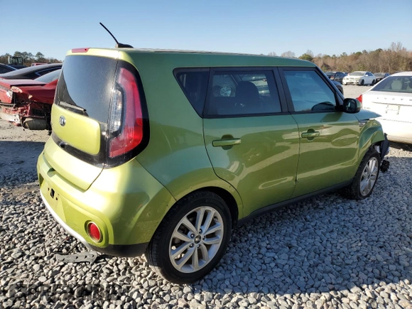 2018 Kia Soul + with VIN KNDJP3A58J7895273, listed as a Copart auction lot 82486664 with 54,697 mi miles and Salvage Title. Bid and sale history available at carsss.com. Image 3.