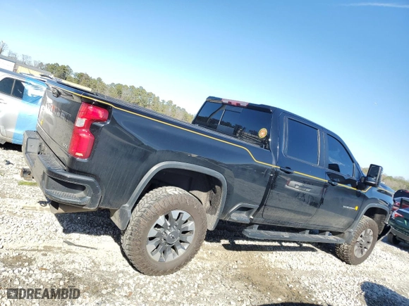 2021 Chevrolet Silverado 2500HD LTZ with VIN 1GC4YPEY3MF118905, listed as a Copart auction lot 43197705 with 93,859 mi miles and Salvage Title. Bid and sale history available at carsss.com. Image 3.