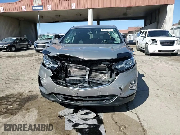 2019 Chevrolet Equinox LT with VIN 3GNAXKEV2KS503581, listed as a Copart auction lot 50721145 with 87,329 mi miles and Salvage Title. Bid and sale history available at DreamBid. Image 11.