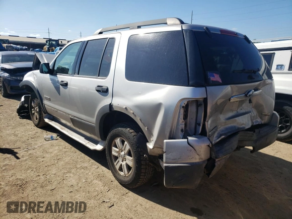 2006 Ford Explorer XLT with VIN 1FMEU63E96UA54432, listed as a Copart auction lot 59959085 with 121,486 mi miles and Non repairable. Bid and sale history available at DreamBid. Image 2.