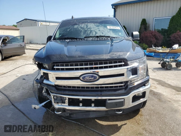 2020 Ford F-150 XL with VIN 1FTEW1E57LFC20462, listed as a Copart auction lot 62103475 with 75,118 mi miles and Salvage title. Bid and sale history available at DreamBid. Image 5.