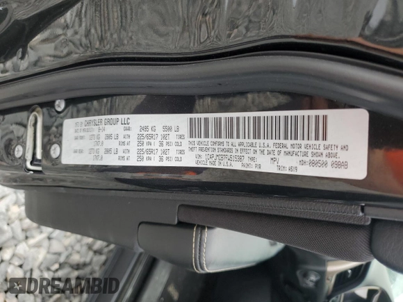 2015 Jeep Cherokee Latitude with VIN 1C4PJMCB7FW515387, listed as a Copart auction lot 51426935 with 68,278 mi miles and Salvage Title. Bid and sale history available at carsss.com. Image 15.