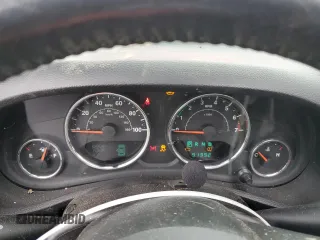 2014 Jeep Wrangler Unlimited Sahara with VIN 1C4BJWEG3EL292912, listed as a Copart auction lot 46402825 with 91,392 mi miles and Salvage Title. Bid and sale history available at carsss.com. Image 9.